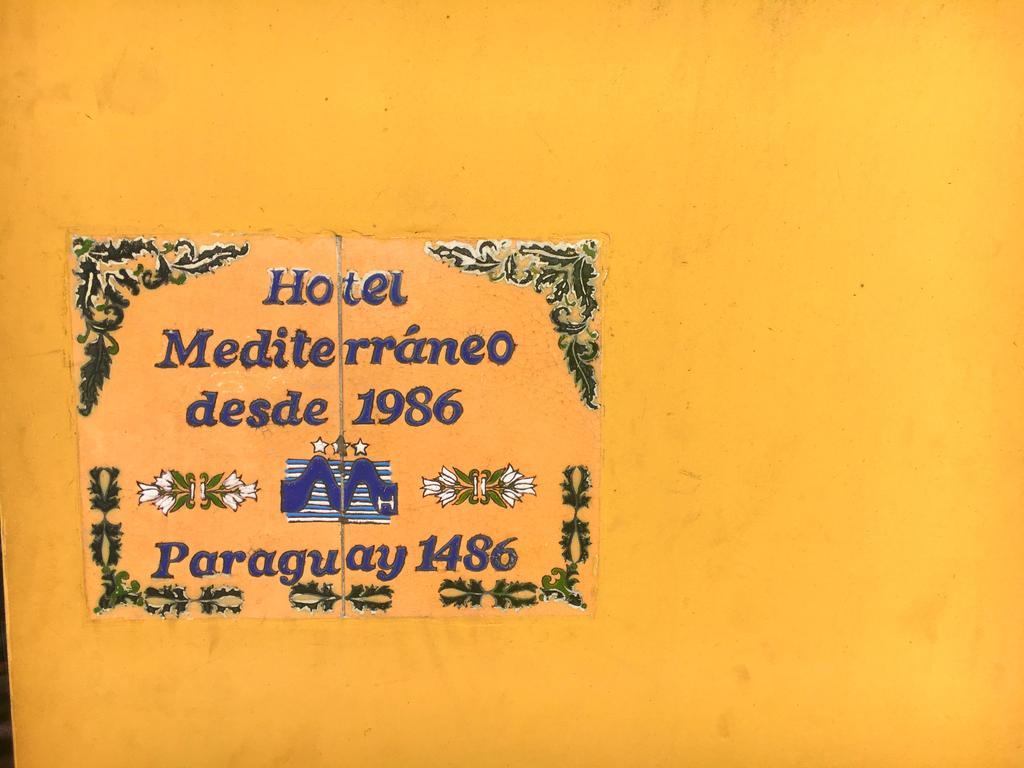 Hotel Mediterraneo Монтевидео Экстерьер фото