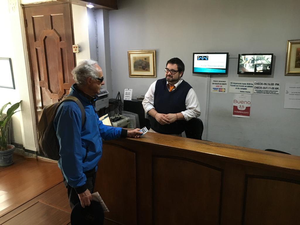 Hotel Mediterraneo Монтевидео Экстерьер фото