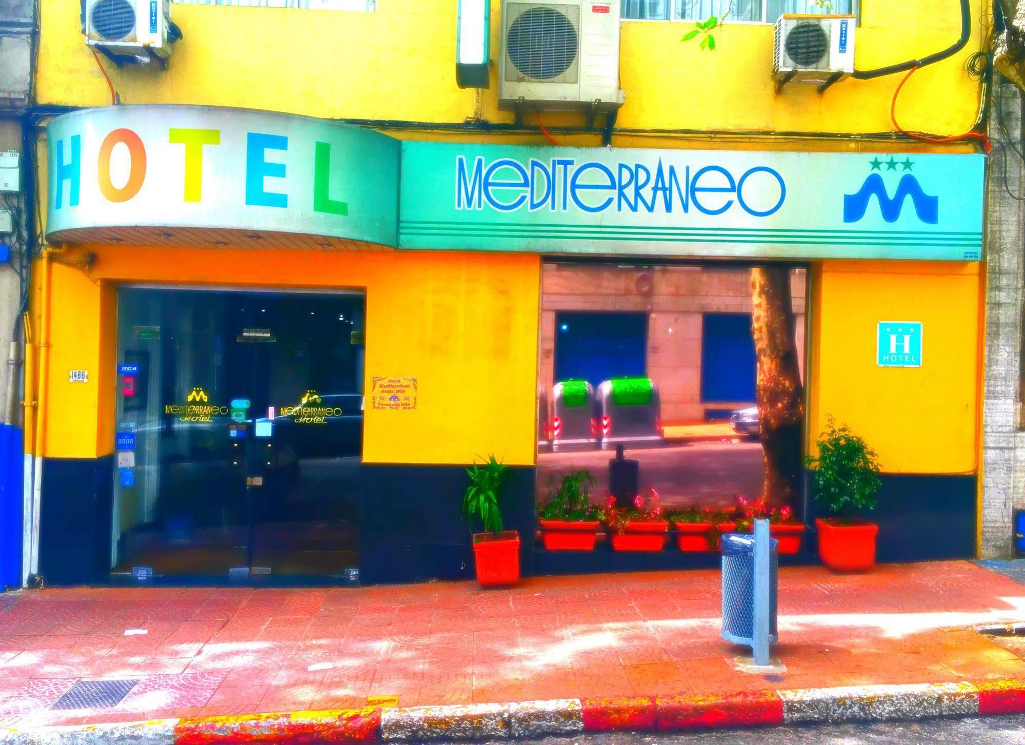 Hotel Mediterraneo Монтевидео Экстерьер фото
