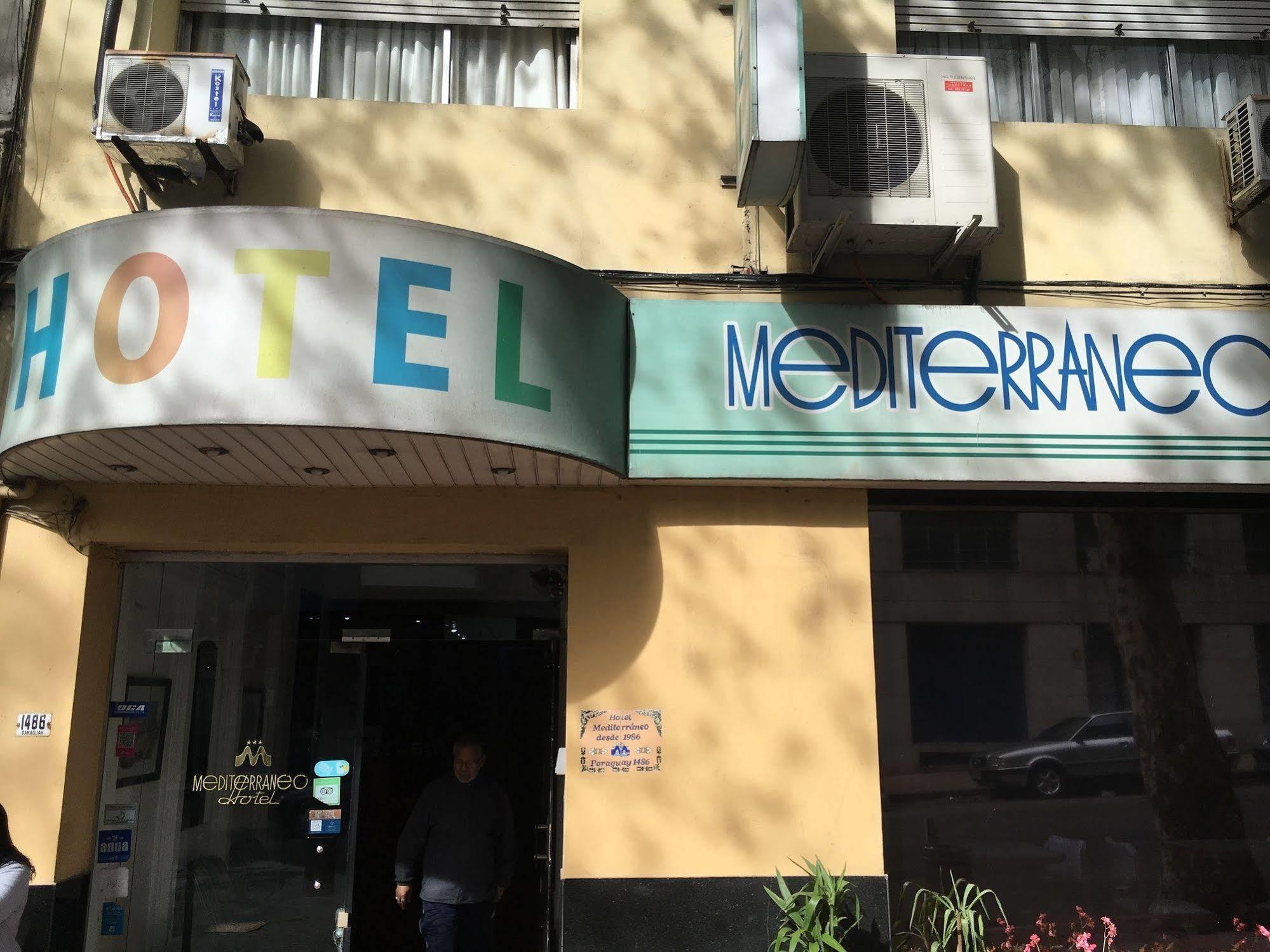 Hotel Mediterraneo Монтевидео Экстерьер фото